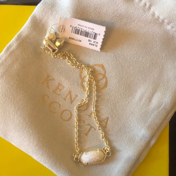 Kendra Scott Jewelry - Kendra Scott Elaina Bracelet White Kyocera Opal